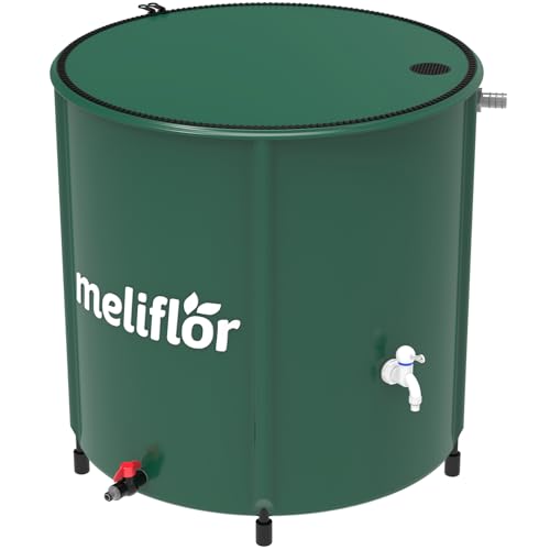 Depósito Flexible Meliflor. Contenedor Resistencia, para Almacenamiento o Recogida de Agua. (1000L)