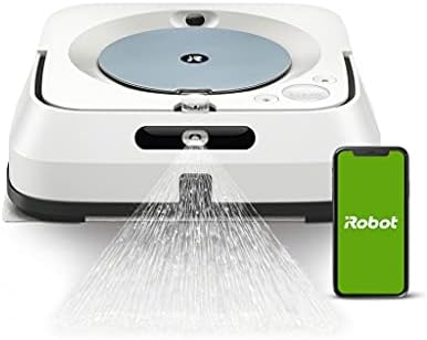 iRobot Braava m6 (m6134) wiping robot with Wi-Fi, precision spray...