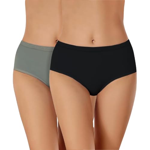 Image of HEELIUM Bamboo Underwear for Women | Ultra-Soft, Breathable & Odour-Free | 3X Softer Than Cotton | Moisture-Wicking | Ideal for Sensitive Skin & All-Day Comfort