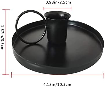 Candle Holder Retro Metal Candlesticks Creative Candelabra Holder for Fixed Placement of Candles and Table Decorations