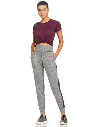Image of Marks & Spencer Goodmove Womens Solid High Rise Regular Fit Jogger