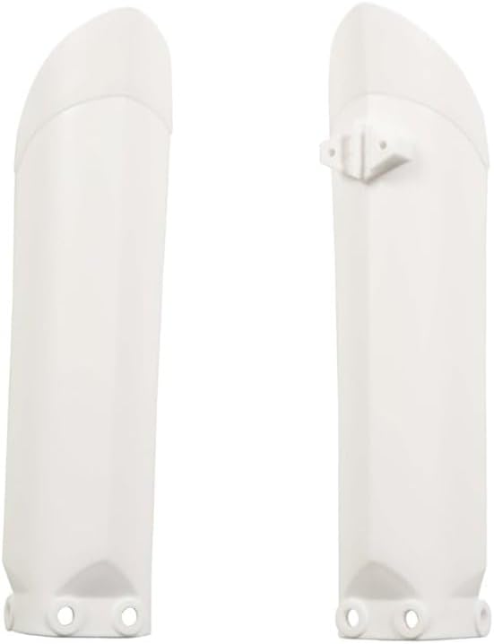 Acerbis Lower Fork Cover Set White Compatible with KTM Freeride 250 R 2016-2017/KTM 85 SX 2013-2017/Compatible with Husqvarna TC 85 2014-2017 - 2319630002
