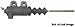 Wagner SC141963 Premium Slave Cylinder Assembly