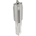 Hertel High-Speed Steel Straight Flute Tap, 7/16-20 UNF, 4 Flute, Plug Chamfer, Bright/Uncoated Finish, 3-5/32