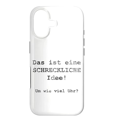 Das ist eine SCHRECKLICHE Idee! Um wie viel Uhr? - �h�C�c�� �X�}�z�P�[�X iPhone 17 �p