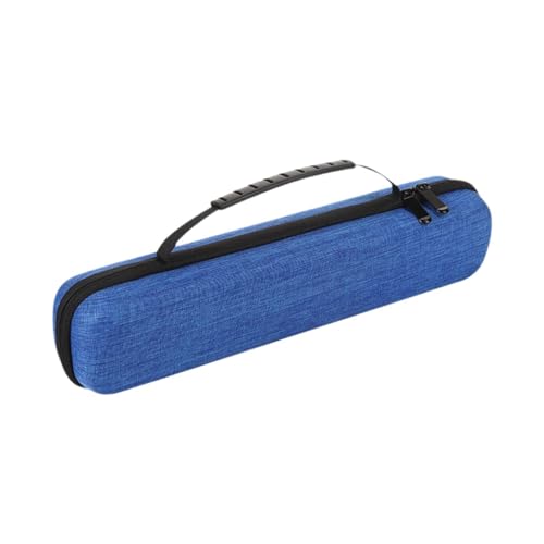 Oshhni Étui de rigide en EVA pour lisseur et accessoires de beauté, idéal pour les déplacements, Bleu