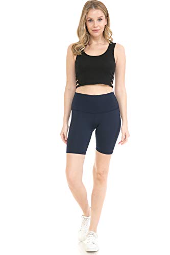 Short de compression taille haute premium en nylon résistant femme XL - 6