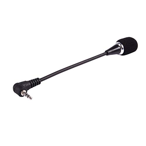 Mini Microphone - Toogoo(R) Flexible 3.5Mm Jack Mini Microphone Mic For Pc Laptop Desktop Skype Yahoo Black #TOP3