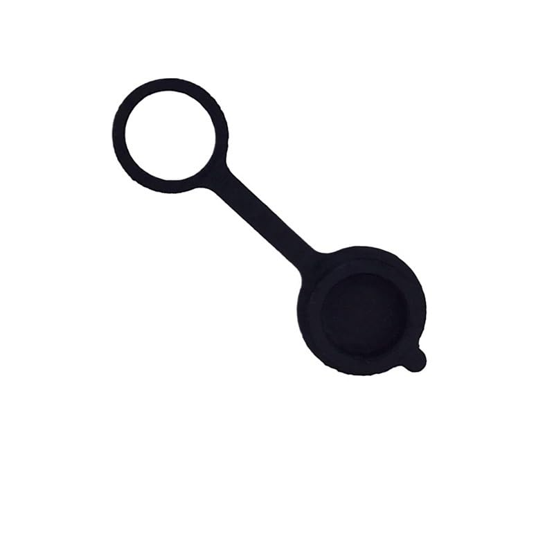 10PCS GX12 GX16 GX20 Connector Rubber Cover Waterproof Dust Metal Cap Circular Connector Protective Sleeve(GX12 Rubber Cap)