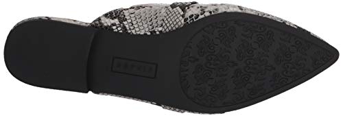 Esprit Womens Jade Mule, Black/Grey Snake, 8.5 Us #TOP3