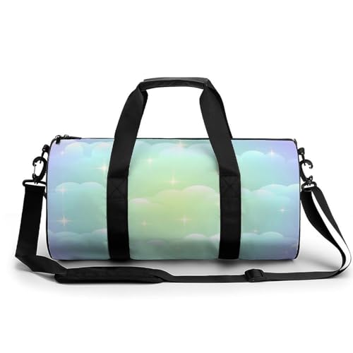 Sac de voyage arc-en-ciel pour camping et weekend évasion