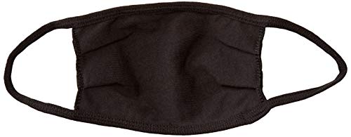 Hanes Unisex Adult Mask, Pack Of 10 Face Mask, Black, One Size Fits Most Us #TOP3