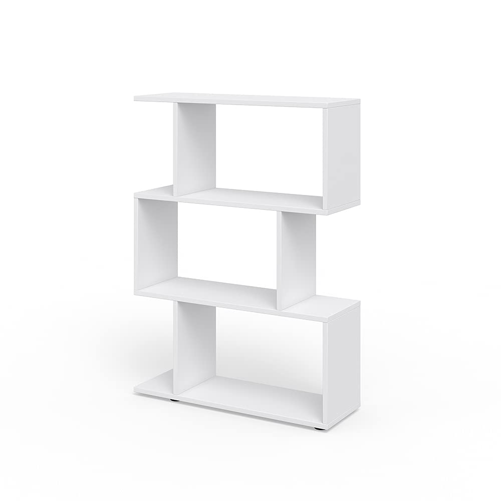 Vicco Raumteiler Levio, Weiß, 70 x 97.4 cm | zur flexiblen Raumaufteilung und beidseitigen Nutzung