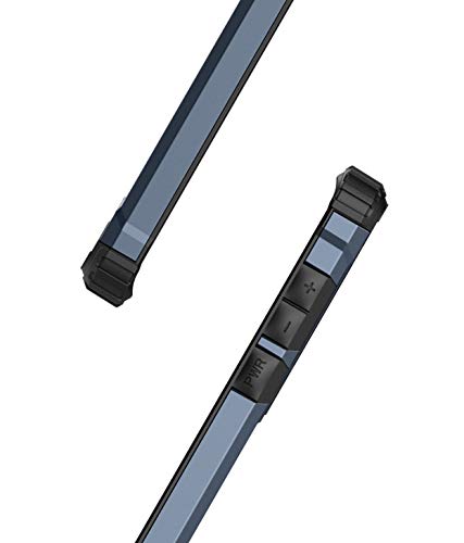 Encased Scorpio Designed For Motorola Edge Case (2020) Protective Rugged Phone Cover (Slate Blue) #TOP2