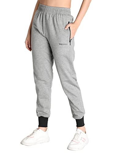 Image of CHKOKKO Women High Rise Gym Wear Sports Fitness Relaxed Track Pant