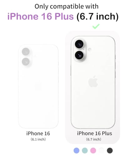 Coque iPhone 16 Plus antichoc compatible MagSafe en TPU souple mince - 2