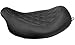 Mustang Motorcycle Seats 76704 Wide Tripper Solo Seat for Harley-Davidson Dyna 2006-'17, Diamond, Black