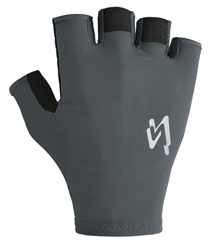 Guante Corto Anatomic Unisex Gris T. M para tus rutas de ciclismo urbano y montaña