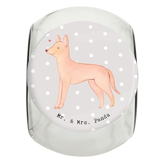 Schickes Leckerli Glas für Tierfreunde