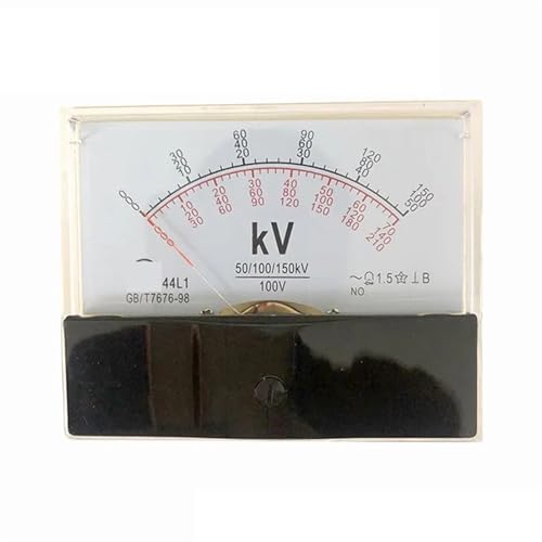 Voltmètre analogique AC 44l1 cadran de mesure haute tension 100V transfo 3KV 10kV 50kV 100kV