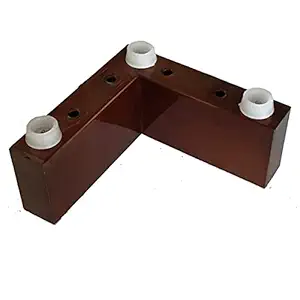 Vintage Hardware Stainless Steel Heavy Model L Design Sofa Furniture (Cherry Copper) Leg pcs of (4)