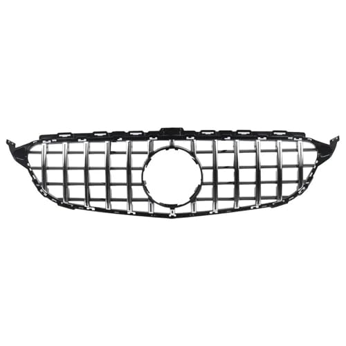 Grille chocs centrale avant pour Benz W205 calandre AMG 2015-2018