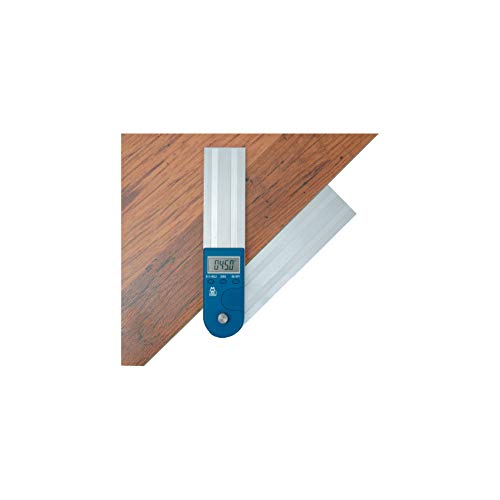 MW505-02 Digital Protractor 200mm 360 Deg Range