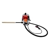 RustyVioum Concrete Vibrator, 4-stroke 1HP 31CC Power Concrete Vibrator Motor 6500-8500rpm, Backpack Concrete Vibrating Tool for Building Construction Bridge Construction Road Construction