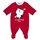 Chicco, Weihnachten Baby Strampler mit praktischem Verschluss am Rücken und im Schritt, aus weichem Stoff, Babykleidung 0-24 Monate, Neugeborenen Geschenkidee, Entworfen in Italien