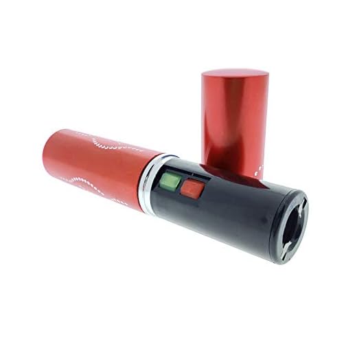 Thunder Blast 5" Lipstick Stun Gun 5 Million Volts Rechargeable w/LED Flashlight. for Self Defense, Personal Protection