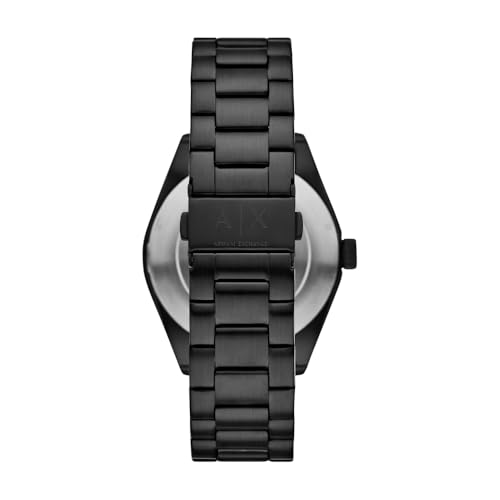 Image of Armani Exchange Watch for Men, Graphite and Grey, bracelet