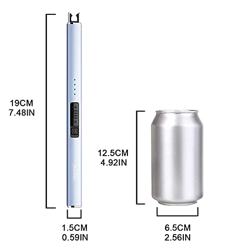 Encendedor eléctrico SUPRUS USB recargable a prueba de viento miniatura 4