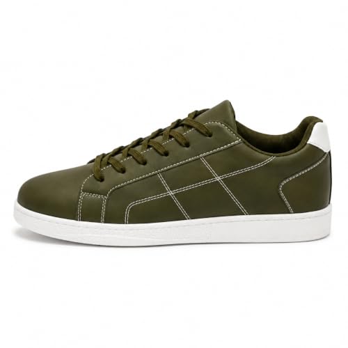 Image of Centrino Men's Sneakers | Cushioned Insole Comfortable Shoes | Trendy & Stylish Modern Sneakers | Durable Lightweight Sole Casual Walking Footwear |Trendy Lace-Up Shoes for College, Parties & Daily Use (9658)