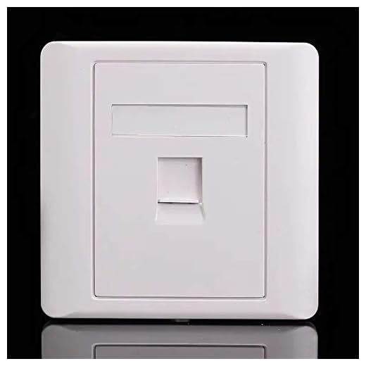 Data Comms Network Plate Gigabit Panel Euro Low Profile Module
