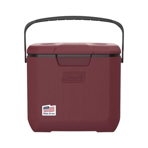 Image of Coleman Chiller 9 /16 /30 /48 /60qt Cooler with Ice Retention, Leak Resistant, Great for Camping, Concerts, Sports, and More