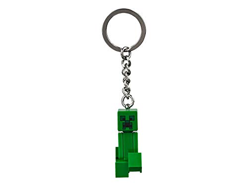 Lego Minecraft Creeper Keychain, Green, Unisex