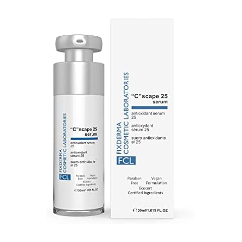 FCL 25% Vitamin C Serum, C Scape Serum with Hyaluronic Acid for Face | Moisturize Skin Lightening Serum For Face, Reduces Fine Lines, Wrinkles, Age Spots Suitable for All Types of Skin - 1.01 Fl. OZ Cover