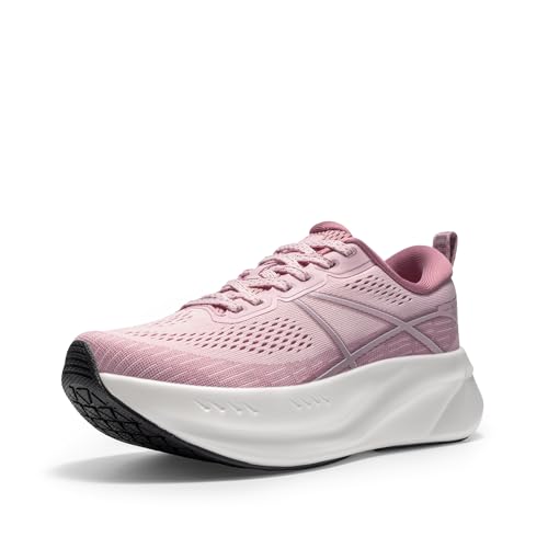 ALLSWIFIT Women's Road Running Shoes Cushion Tennis Shoes Non-Slip Comfortable Lightweight Gym Workout Athletic Arch Support Walking Sneakers Active5K