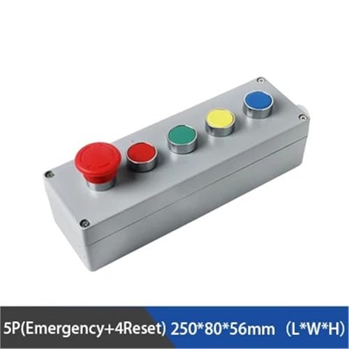 Boîte de commande bouton-poussoir étanche pour démarreur industriel - 2