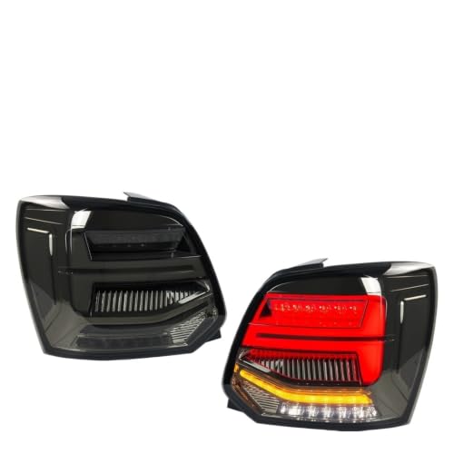 Feu Arrière pour VW Polo 6R 6C MK5 2009-2017 Optique LED Clignotant Défilant