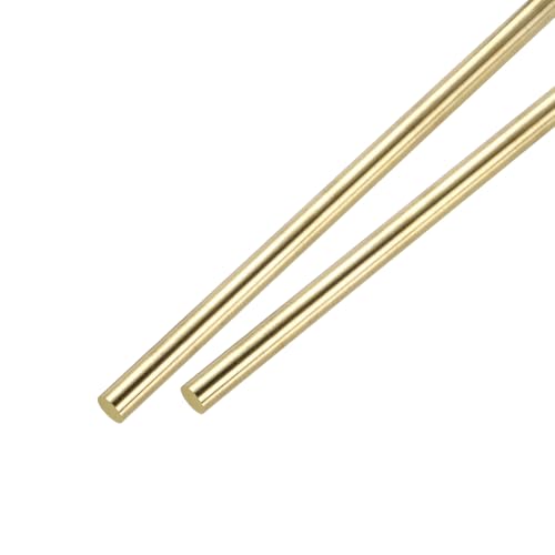 Tige ronde en laiton 9,5mm métal solide pour bricolage et modélisme