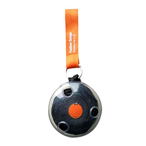 NaciZuo Wiederverwendbare Shopper Taschen, Falten Teleskopaufbewah Wiederverwendbare Rundscheibe Einkaufstasche Umweltfreundliche Wiederverwendbare Faltbare Erweiterung Portable (Schwarz) Cover