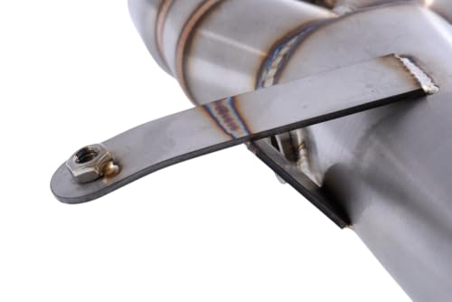 Mid pipe décatalyseur CBR 1000 RR SP1 SP2 en acier inoxydable - 5