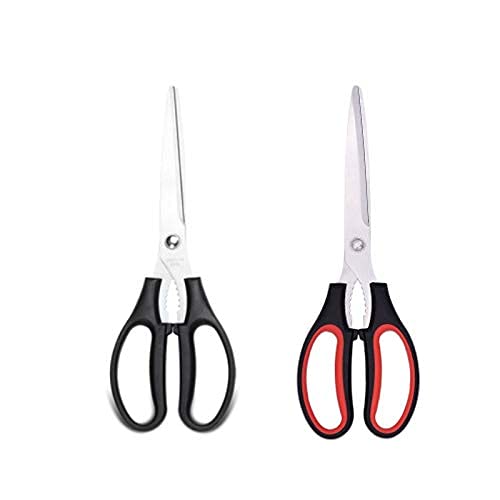 Forbici da cucina, forbici da cucina Forbici da cucina per impieghi gravosi 9 pollici Safe Come Apart Food Acciaio inossidabile multiuso