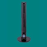 Glaziar 2 Ventilador torre de 2 secciones orientables en distintas direcciones | Panel LCD | Bajo consumo | Silencioso | Modo Noche | Temporizador 12 H