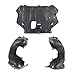 Parts N Go Fender Liner & Lower Engine Under Cover Set w/Clips For 2012-2018 Focus Front Driver & Passenger Side Left Right FO1228121 FO1248160 FO1249160 AV6Z6P013A AM5Z16103A AM5Z16102A