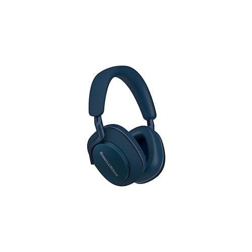 Bowers & Wilkins Px7 S2e Over-Ear Headphones – Enhanced Noise Cancellation & Transparency Mode, Crystal-Clear Calls, Bluetooth, 30-Hour Playback, Ocean Blue