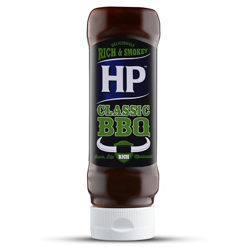 Hp Sauce Hp Original Bbq Sauce Classic Woodsmoke Flavour, 465 G (Pack Of 8)