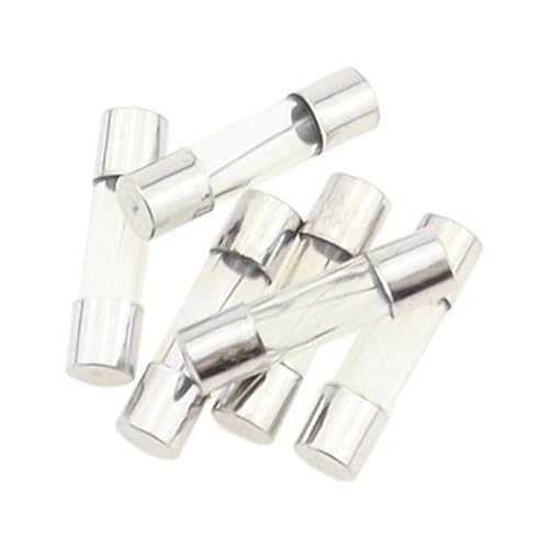 Fusible de vidrio 5x20mm previene cortocircuitos quemados en módulos electrónicos de 0.1A 250V