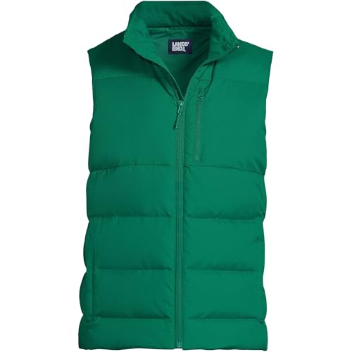 Lands' End Men's Wide Channel 600 Down Puffer Vest3